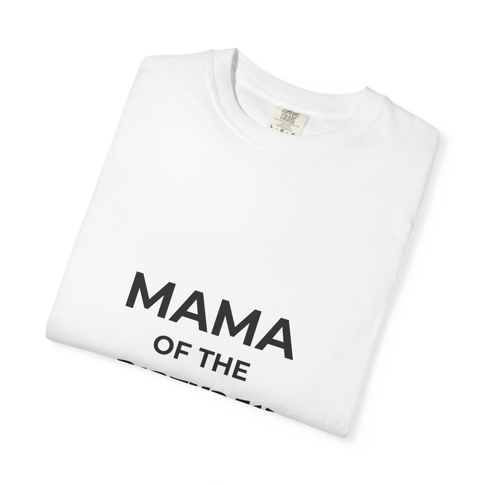 Mama of the Birthday Dude T-Shirt — Mom Birthday Party Tee