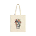 Vintage Americana 'AMERICA' Floral Graphic Tote | 4th of July, Patriotic