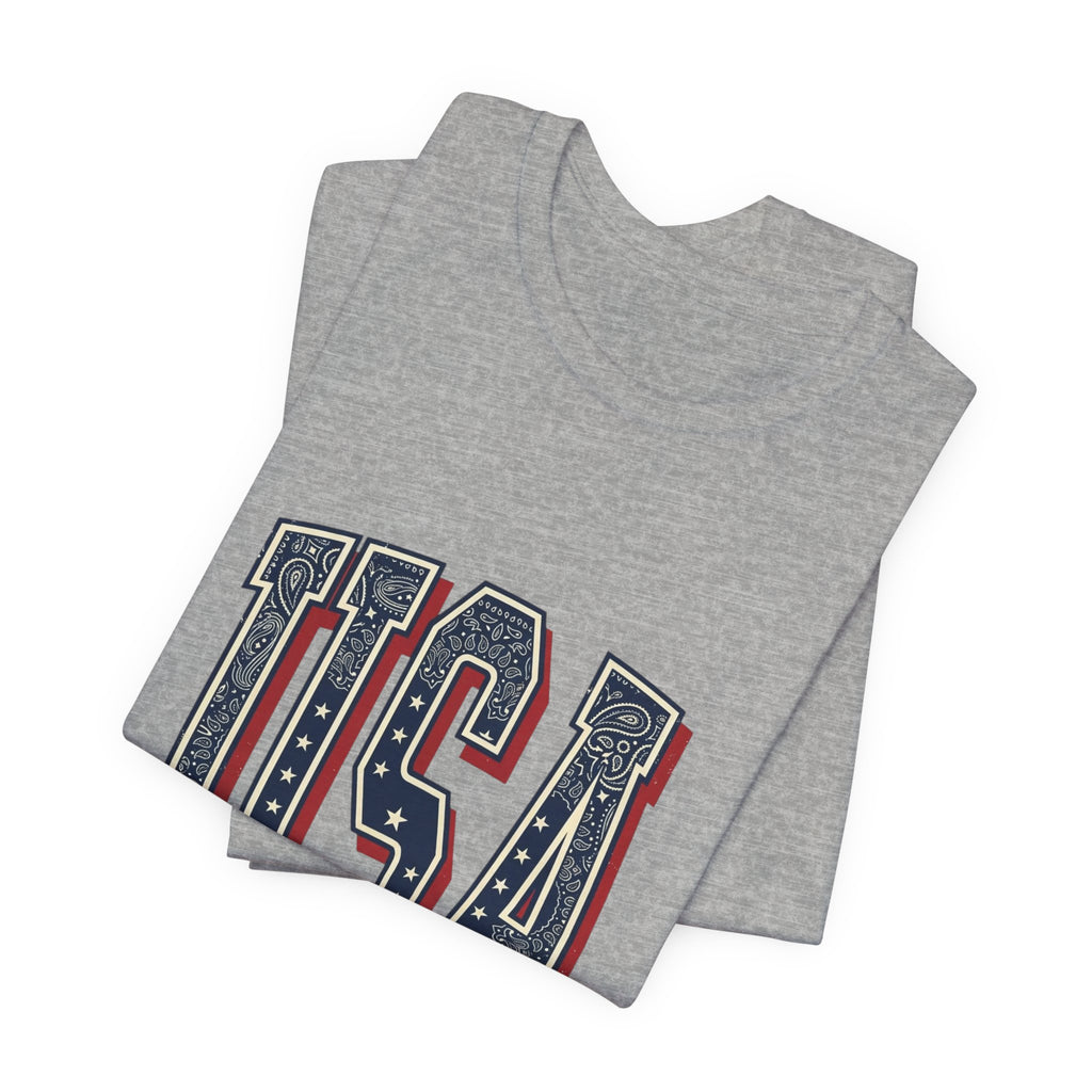 USA Vintage Americana Tee | 4th of July Stars & Stripes Patriotic Top